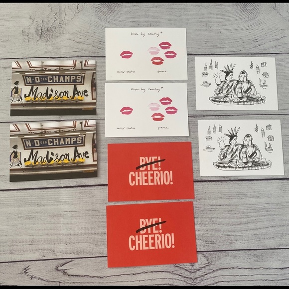 Kate Spade Postcards